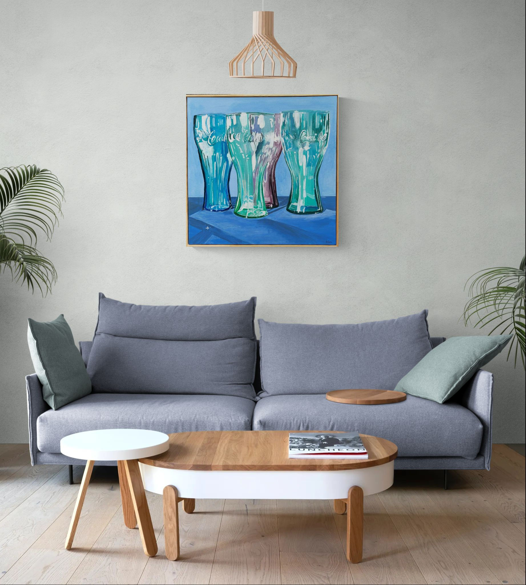 Original Contemporary Painting - Tinted Temptations