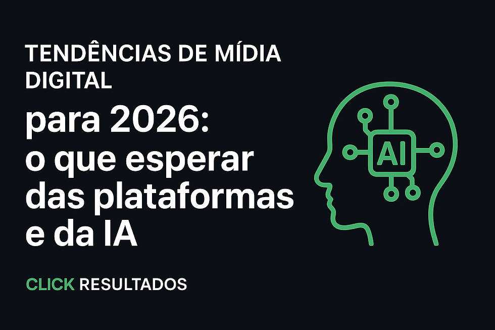 Tendências de mídia digital para 2026: o que esperar das plataformas e da IA