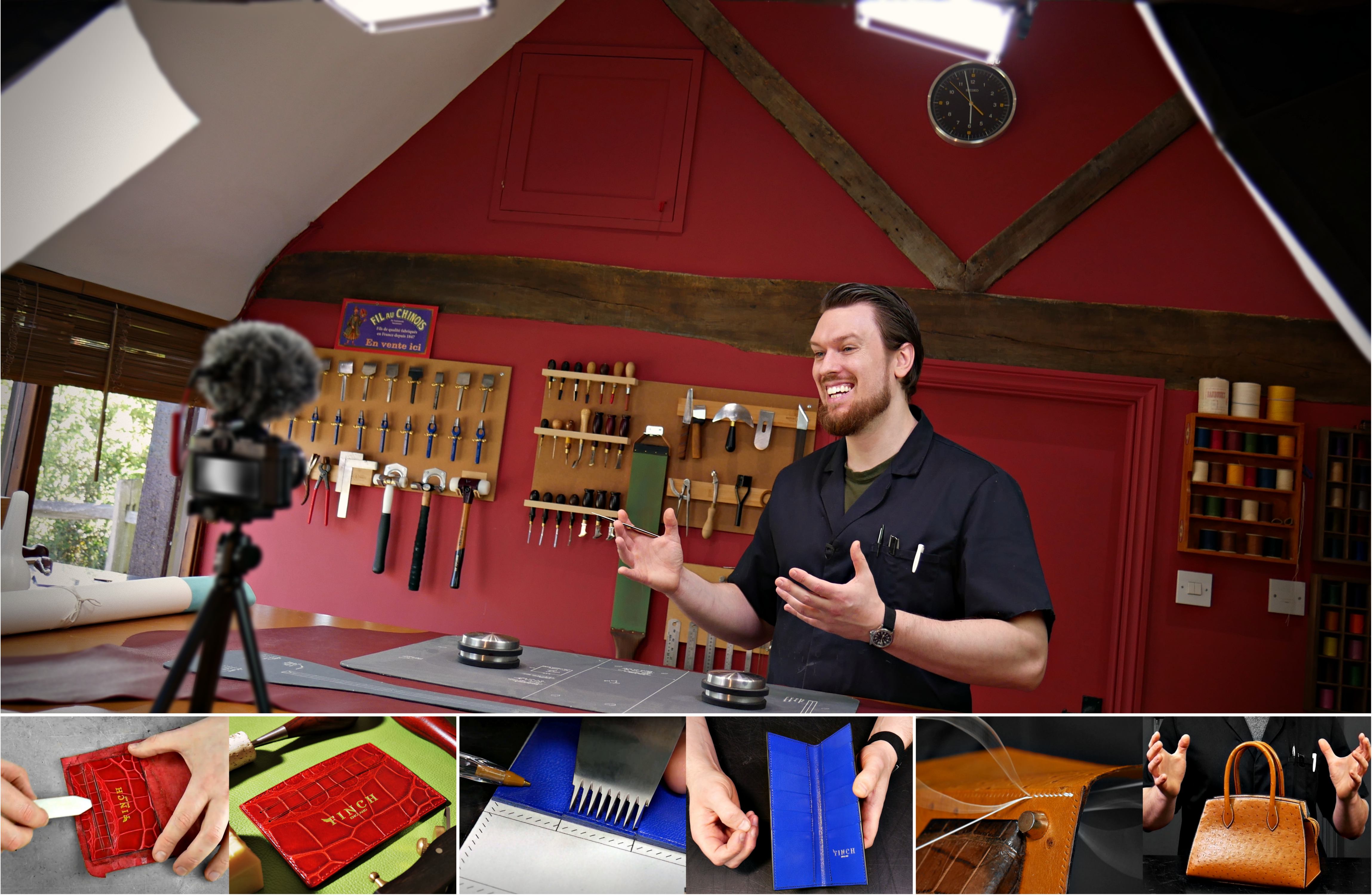 Leathercraft Masterclass logo