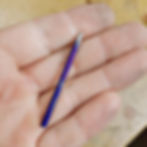 using an awl for stitching