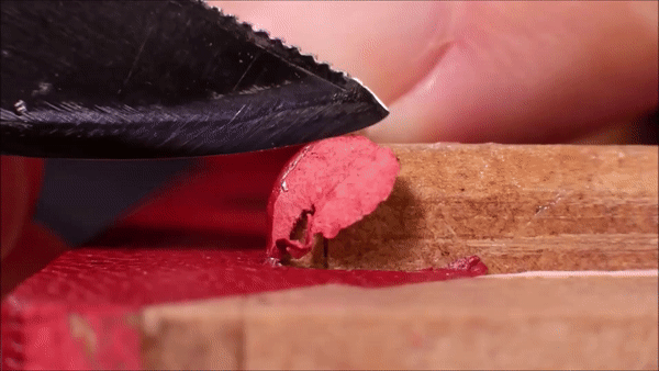 Detail skiving knife