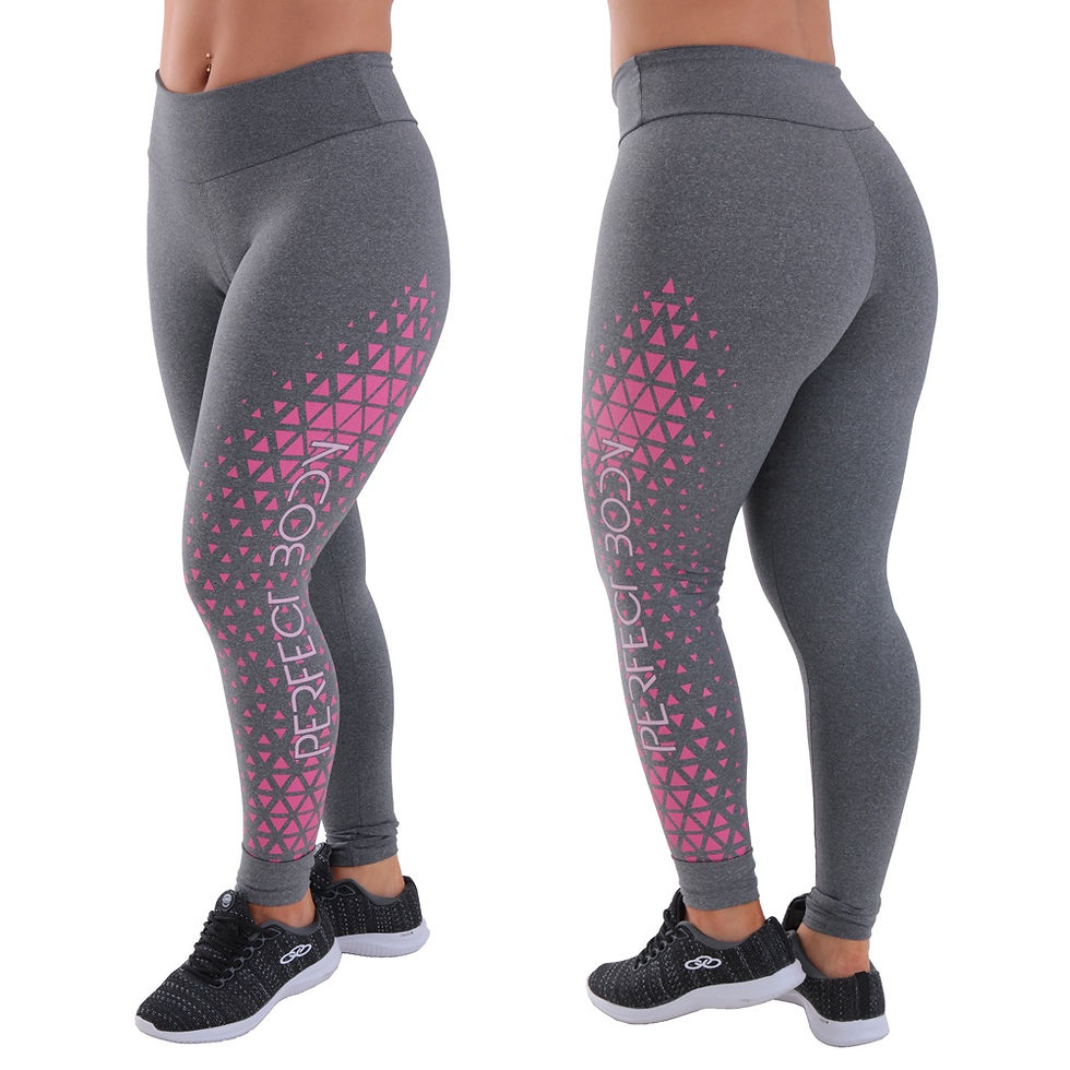 Miniatura: LEGGING ACADEMIA COM SILK ZERO TRANSPARÊNCIA
