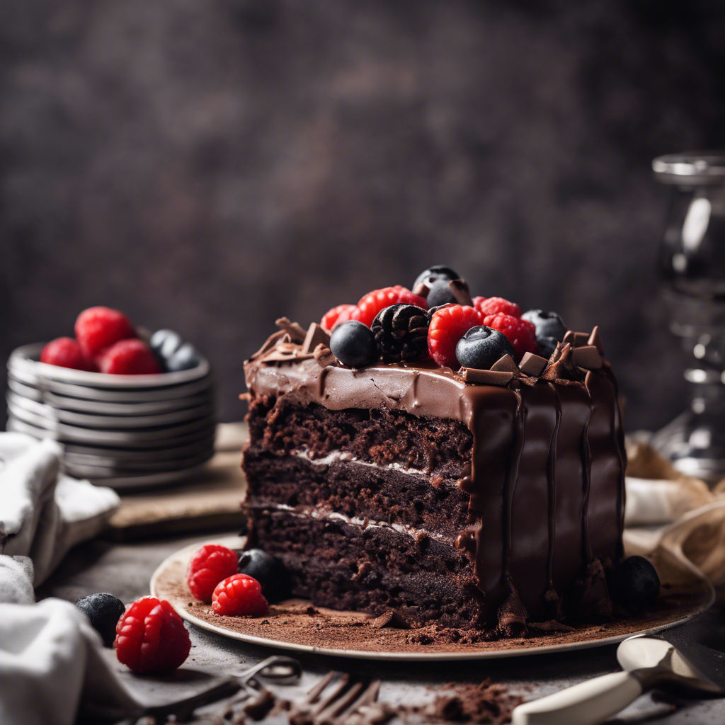 Triple Chocolate Cake