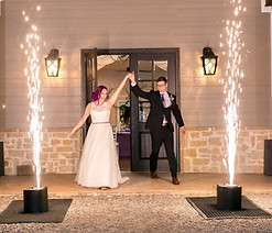 Cold Spark Indoor Fireworks Hire for Weddings