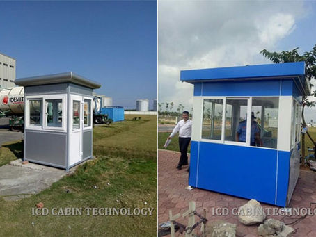 Cabin bảo vệ tại sao nên sử dung? Có mấy loại cabin bốt gác bảo vệ