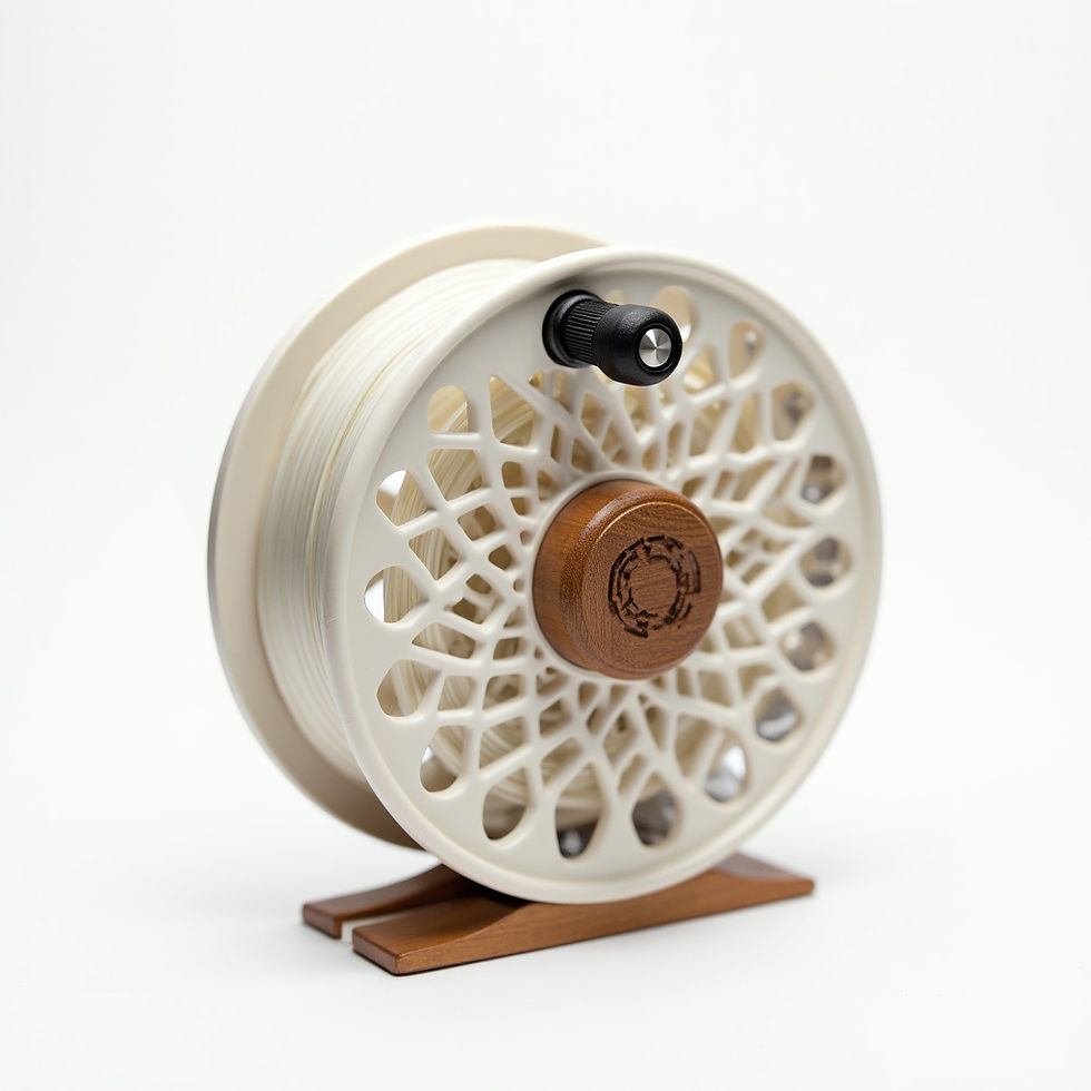 Lightweight Tenkara Reel