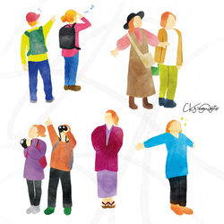 観光マップイラスト