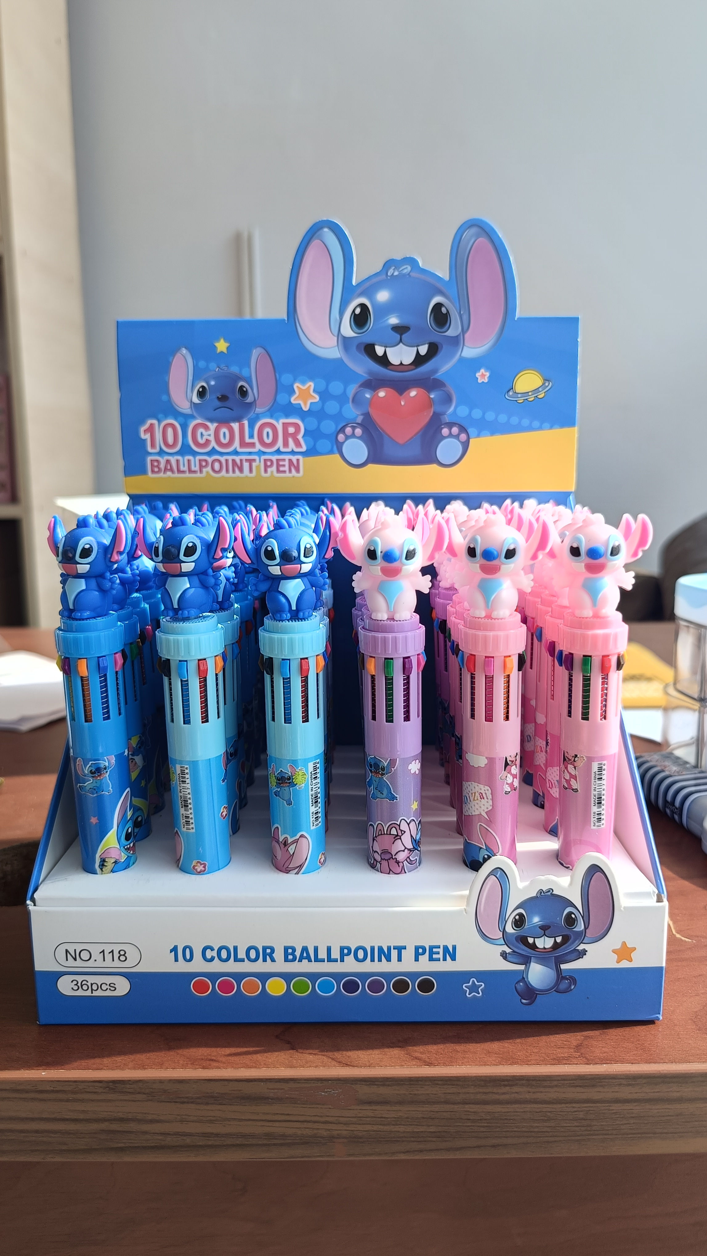 10 Renk Tükenmez Kelem 36'lı