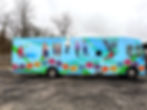 Photo of the new mobile medical bus we call Compassion On Wheels