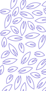 decorative background leaf grouping in blue