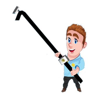 Commercial gutter cleaning