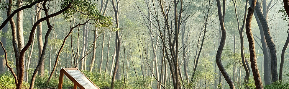 minimalist Sandal wood design that fits in with an obscure nature scene.jpg