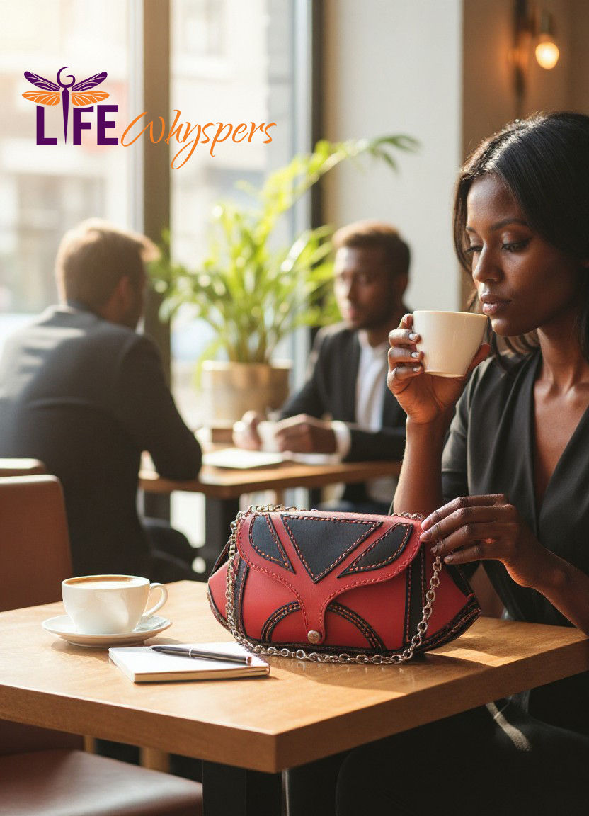 Thumbnail: Red and Black Baguette Bag