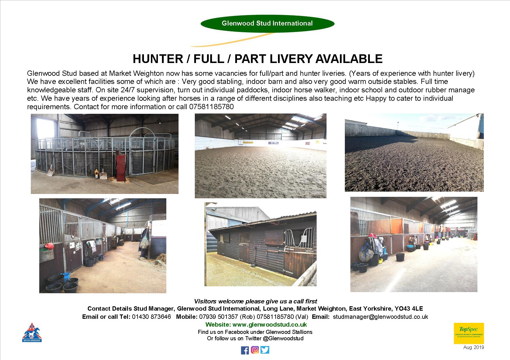 Livery available