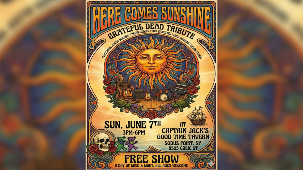 Here Comes the Sunshine   3-6 PM