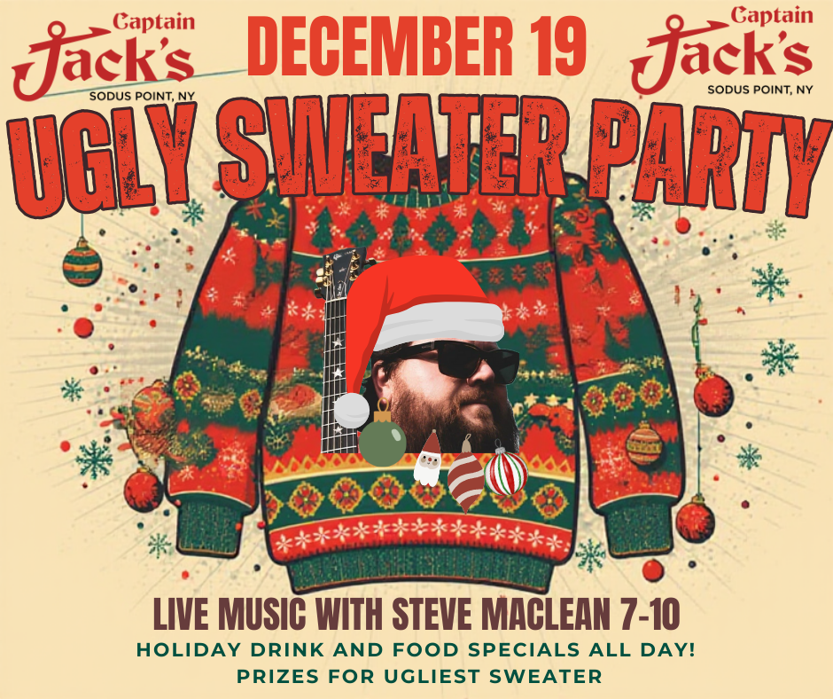 Captain Jack's Ugly Sweater Party