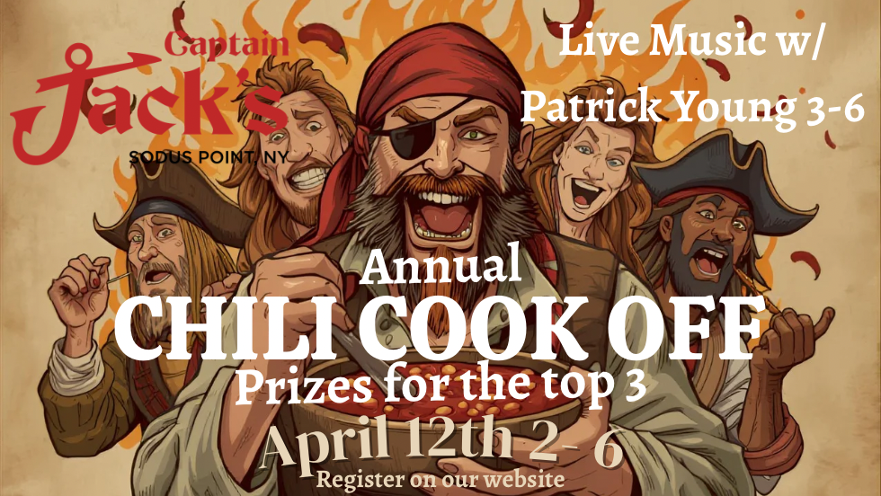 2026 Jack's Chili Cookoff with Patrick Young 2-6 PM