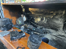 Fire in the truck - will Lulu be written off or not?