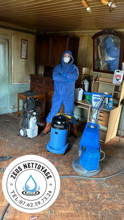 Cleaning the Floor
