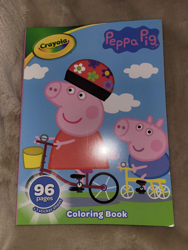 Crayola Peppa Pig Coloring Book 96 Pages | Colby's Resell Shop