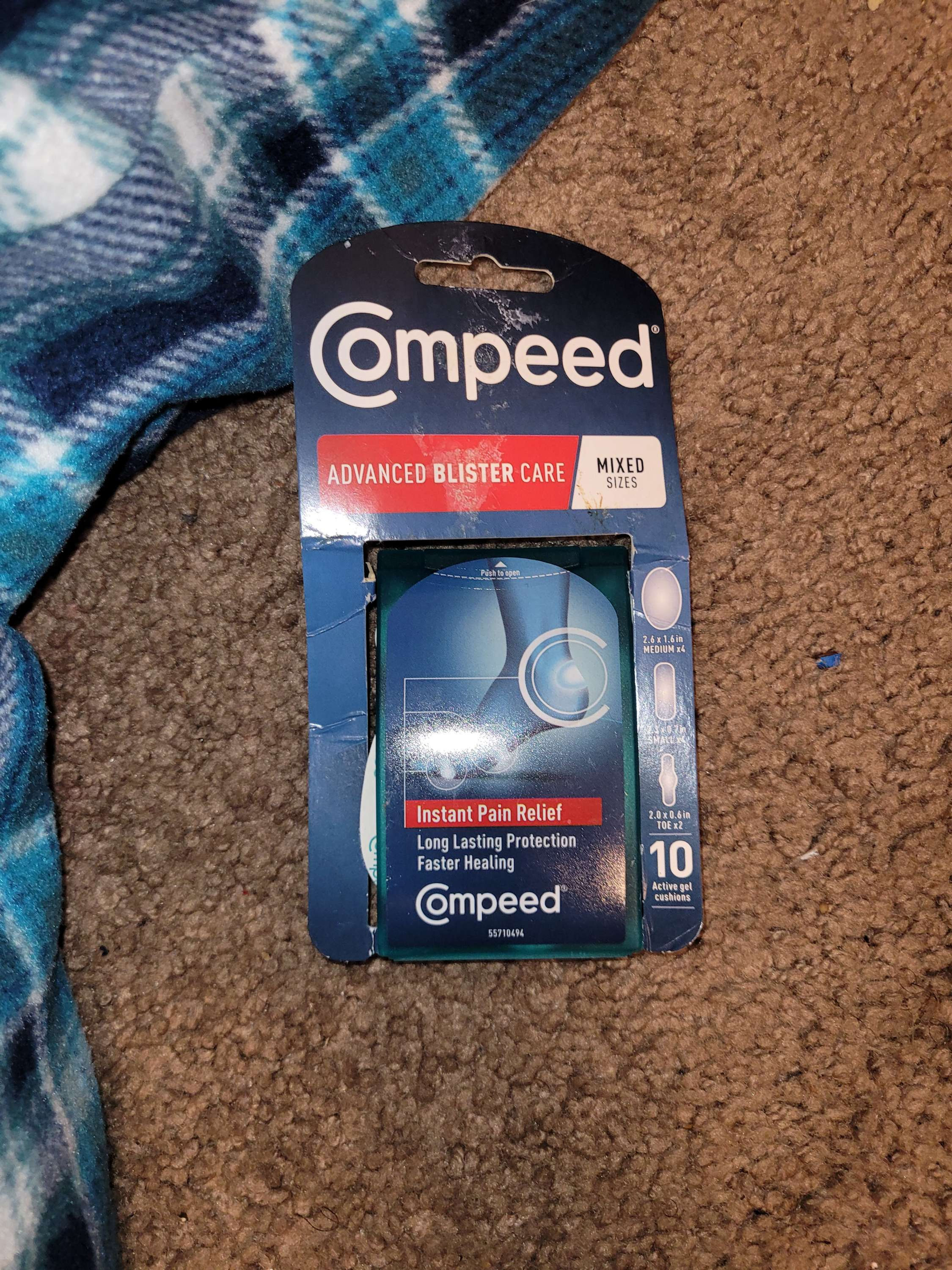 Compeed Advanced Blister Care Mixed Sizes 10 Count