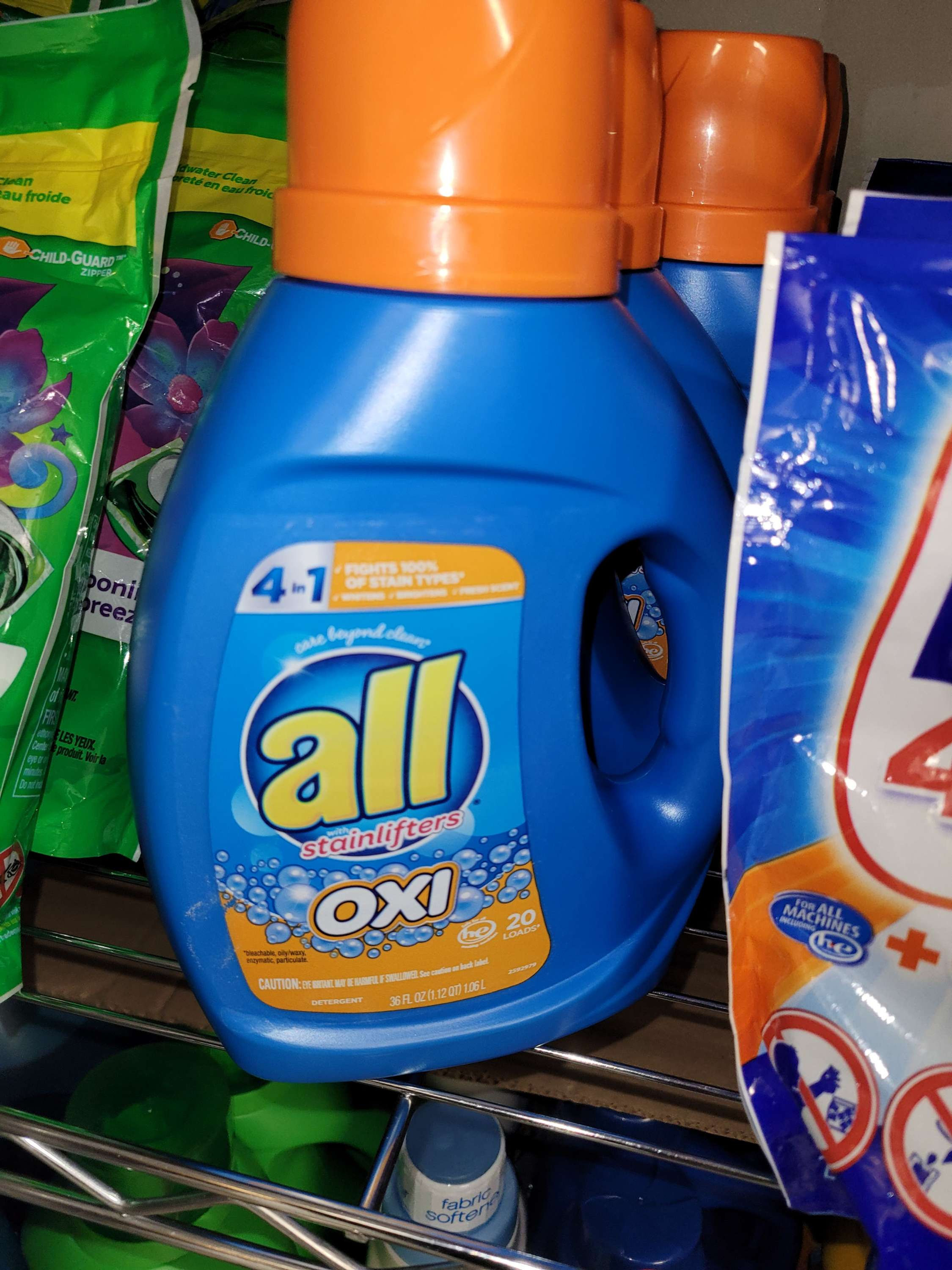 All Laundry Detergent with Stainlifters Oxi 20 Loads