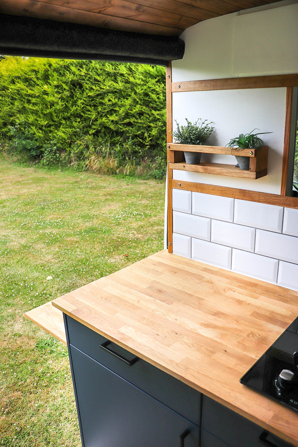Campervan conversion kitchen