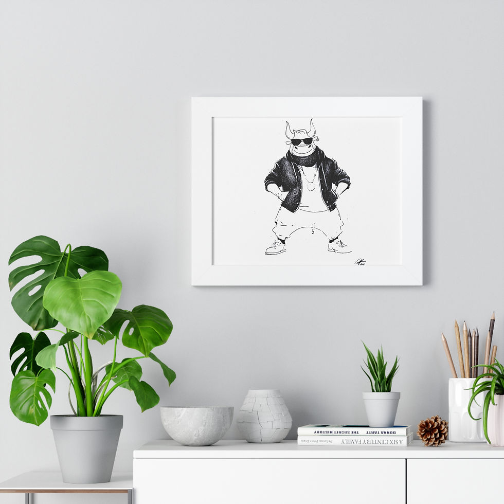 Thumbnail: The Hip Hop Bull Poster