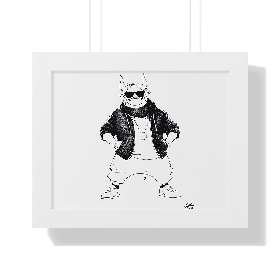 Thumbnail: The Hip Hop Bull Poster