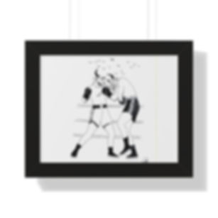 The Boxing Bull Poster