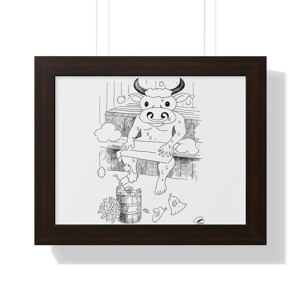 Thumbnail: The Sauna Bull Poster
