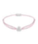 Armband Textil Silber Ahornblatt
