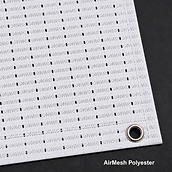 115GSM AIRMESH POLYESTER BANNERS
