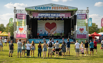 Large custom stage banner printers