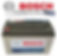 Bosch battery with "RP AGM Deep Cycle Plus." Bosch logo and "Invented for life" text above. Background shows product boxes.