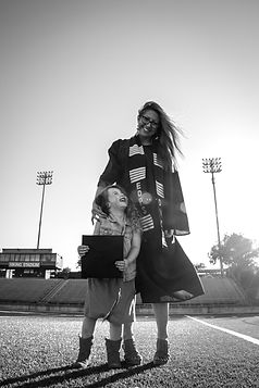 Original portrait photography by Mindiana Jones - Mother & daughter graduation