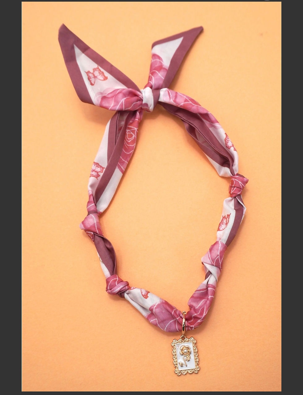 Thumbnail: Handmade Scarf Charm Necklaces 