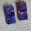 Thumbnail: Purple Mosaic Earrings