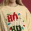 Thumbnail: Umgee French Terry Sweatshirt Top Ho Ho Ho