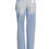 Thumbnail: Zenana High Rise Distressed Straight Leg Denim Pants