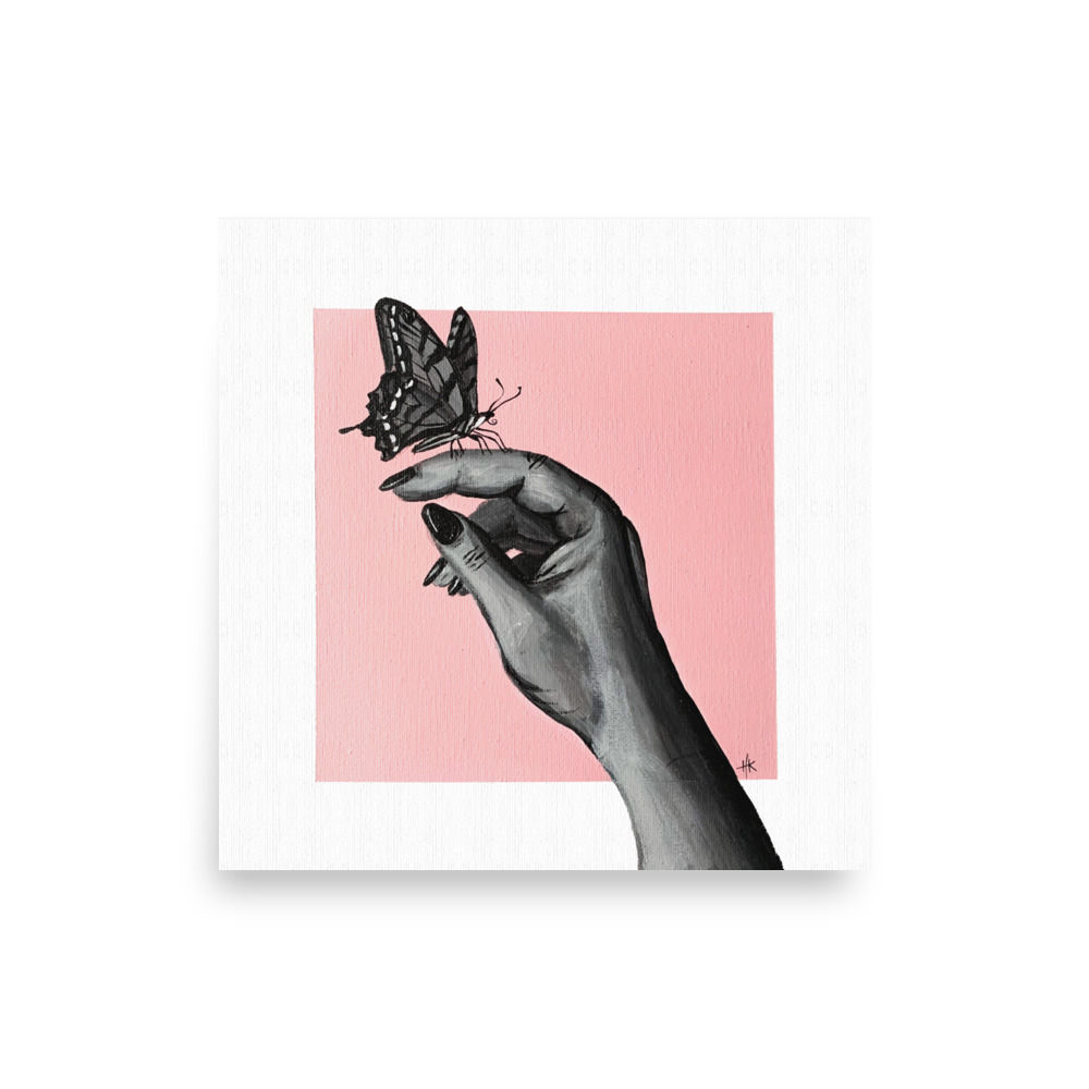 delicate - art print