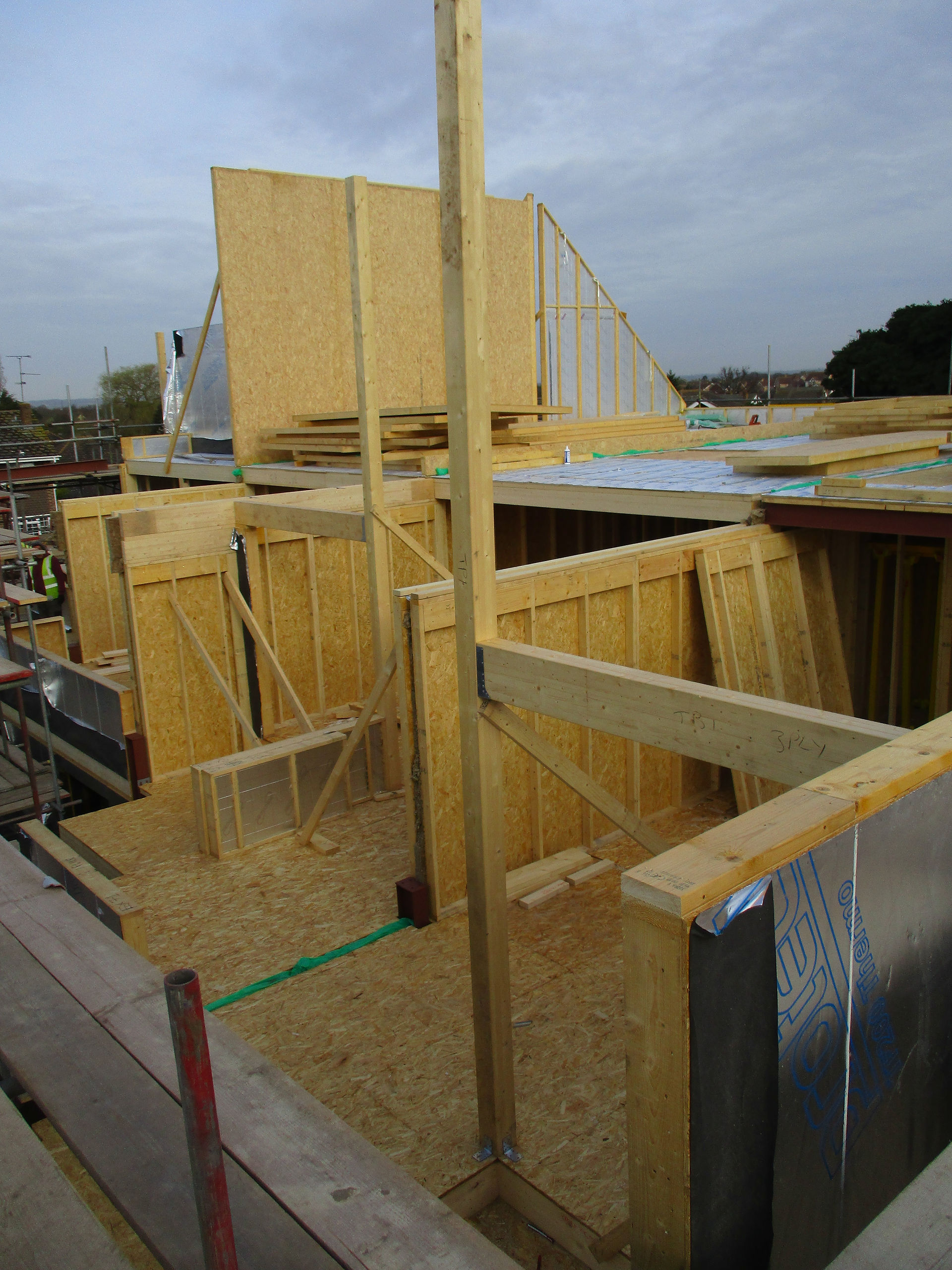 Timber Frames New Flats 3