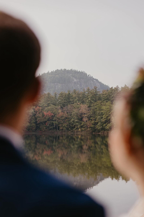 A couple with a view