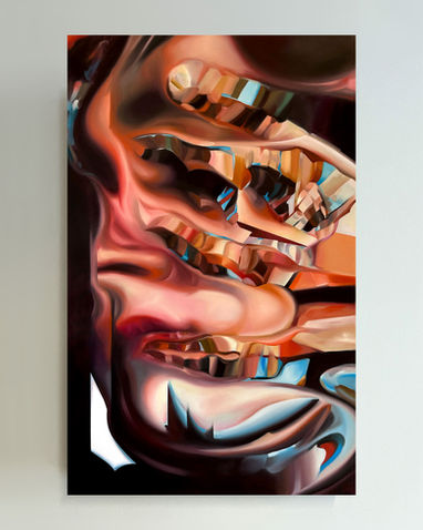 oil painting on canvas