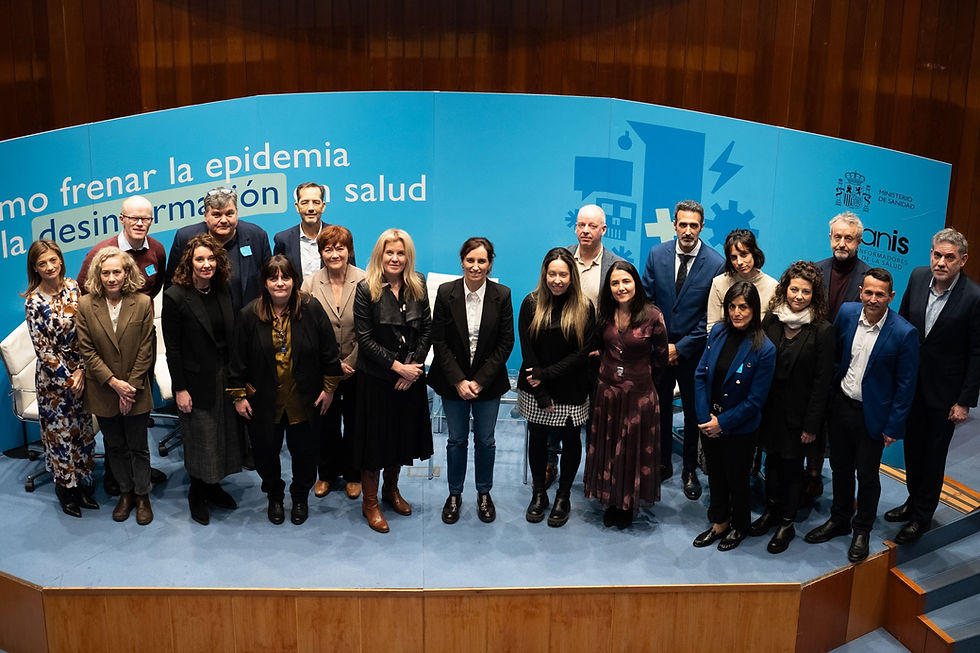 Daniel Catalán presents MediaLab findings at the Ministry of Health: 40% are vulnerable to health disinformation