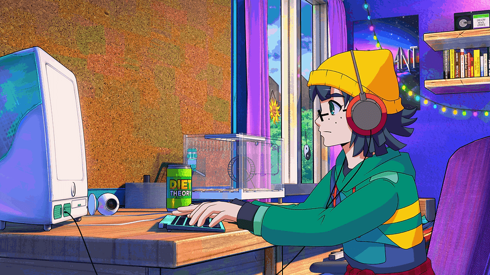 C/S Taylor Leaning Back In Chair Concerned