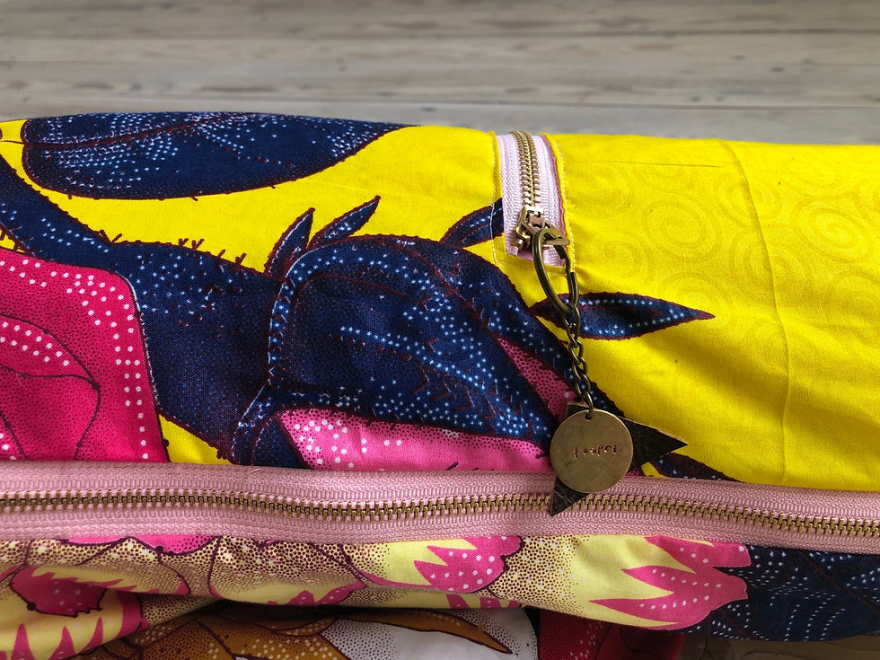 Thumbnail: LESPRI by Zel Haiti Yoga Bag “Epic Blooms” Collection