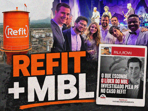 BERALDO + MBL + REFIT = O GRANDE ESCÂNDALO.