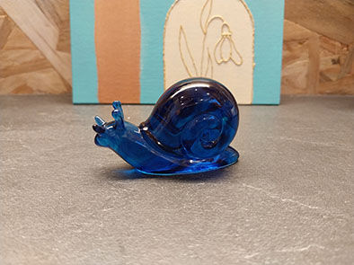 escargot bleu