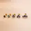 縮圖：20G Cartilage Tiny Stud Earring, Flat Back Earrings | HSPJ791